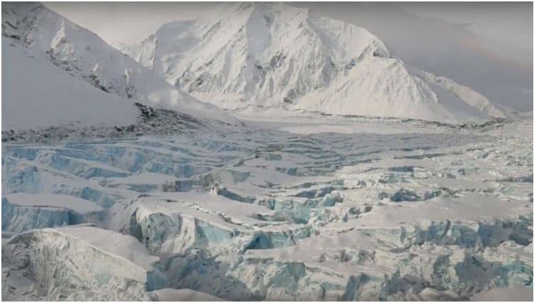 Un ghiacciaio in Alaska si sposta di 20 metri al giorno