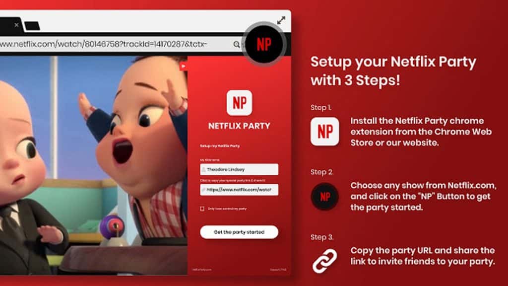 netflix party