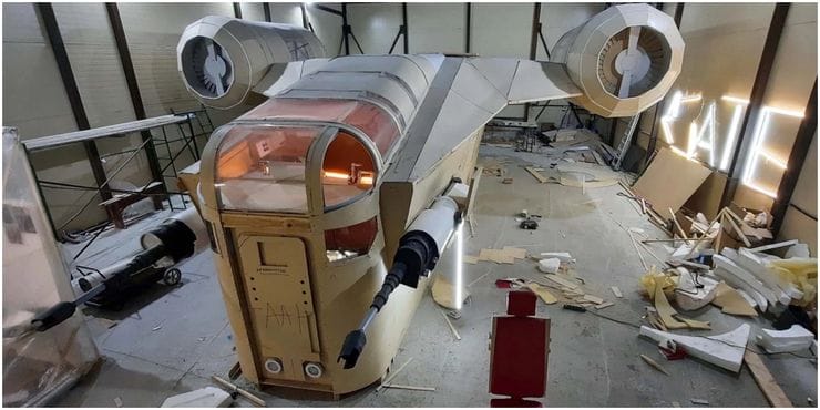 The Mandalorian: un fan realizza replica del Razor Crest per 10.000 dollari