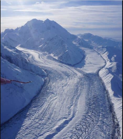Un ghiacciaio in Alaska si sposta di 20 metri al giorno
