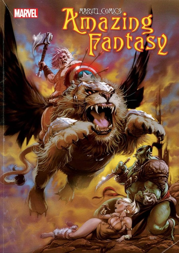 La serie classica Amazing Fantasy di Marvel ritorna con tre noti supereroi