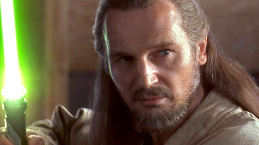 liam neeson star wars qui gon jin