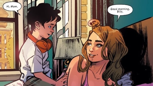 Emilia Clarke presenta il suo fumetto M.O.M. (Mother of Madness), una mamma single che ottiene i super poteri dal ciclo