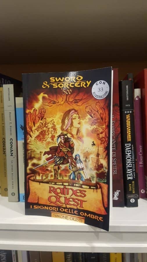 Raines Quest: I Signori delle Ombre, diamo uno sguardo al libro di Simone Giusti